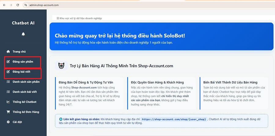 Hướng Dẫn Viết Bài- Sản Phẩm Theo Version Chatbot AI - Telegram